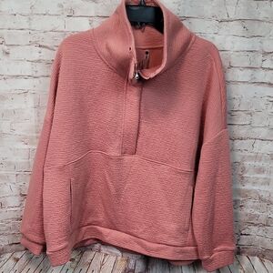 Ebb & Flow Cozy Pink Pullover Crewneck Sweater Nwt 3x